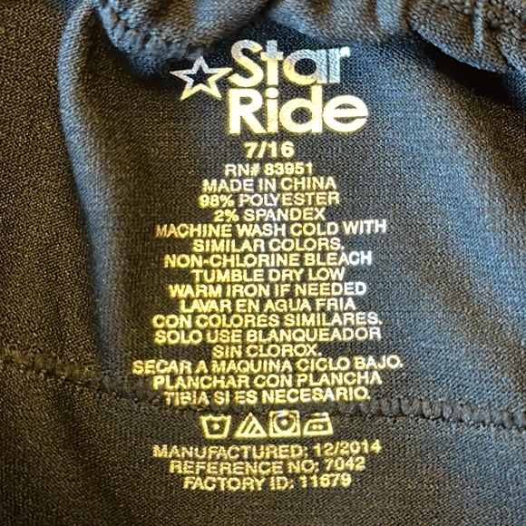 Star Ride Black Ruffle Skirt - Picture 4 of 4